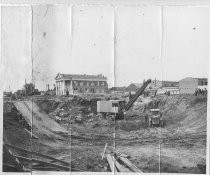 De Anza Hotel excavation site, Saint James Street, San Jose