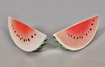 Watermelon salt & pepper shakers