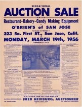 Sensational auction sale ... O'Brien's of San Jose