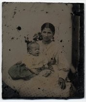 Encarnacion Escobar and infant Manuel Escobar