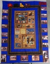 VTA 25 Years Moving the Valley Forward quilt