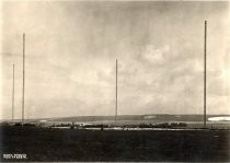 440 ft. towers at Portsmouth, England station