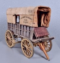 Model U.S. Military Telegraph Covered Wagon