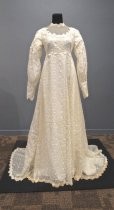 Jean Peters Hawthorne wedding dress