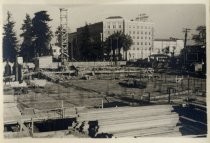 Civic Auditorium under construction