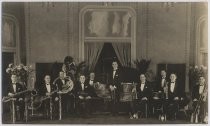 Group portrait of Peter Paul Lyons and ensemble