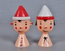 Christmas elf salt & pepper shakers