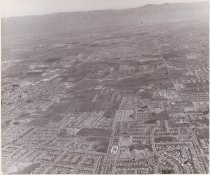 Aerial view of Santa Clara looking southeast
