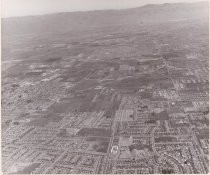 Aerial view of Santa Clara looking southeast