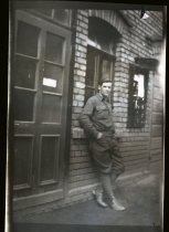 U.S. soldier in street