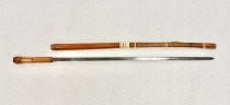 Rapier with bamboo scabbard