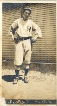 Tom Scales in baseball uniform