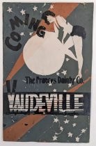 Frances Dainty Co. Vaudeville poster