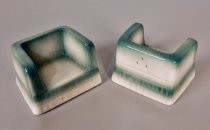 Armchair salt & pepper shakers