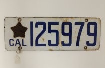 California license plate 125979