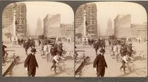 "Looking down Market from Turk St."