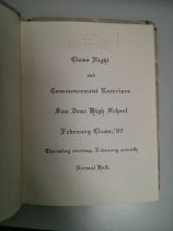 San Jose High School Commencement Exercises Program