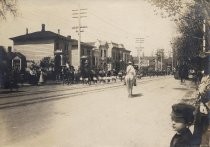 Floral Parade, bicycles, 1904