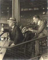 Early RCA sports broadcast on station WJZ