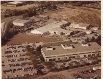 Aerial view, Hewlett Packard facility (Cupertino, California)