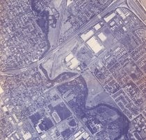 Aerial view of Kelley Park and surrounding area