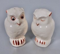 White owls salt & pepper shakers