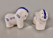 White horses salt & pepper shakers