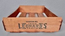 John Leonard's Fruits shipping boxes