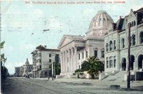 3513. The Hall of Records, Hall of Justice, and St. James Hotel, San Jose, California