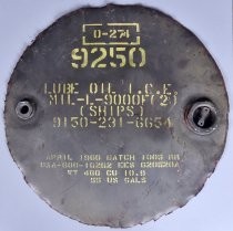 Oil drum lid