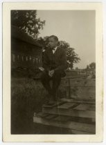 Harry Slonaker at Loon Lake