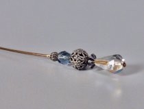 Hatpin with rhinestones