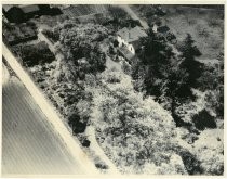 Aerial view of Townsend house