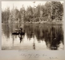 "Trolling with a Wilson Spoon for Trout, Big Creek Dam"