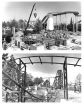 The Revolution and Blue Streak under construction