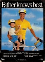 "Father knows best." bicycle safety poster