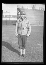 Portrait of serviceman