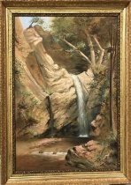Lower Alum Rock Falls, c. 1890