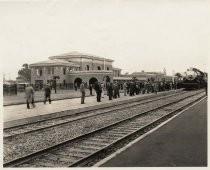 Opening Day ceremonies of the Cahill Depot