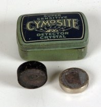 Cymosite super sensitive crystal detector