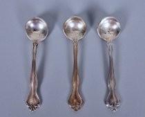 Silver salt spoons