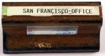 Del Monte San Francisco Office stamp