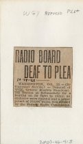 Radio Board Deaf to Plea