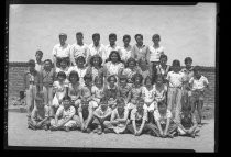 "Orchard School 1941" class portrait