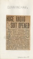 Huge Radio Suit Opened