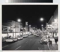 South First Street at night