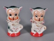 Musical cats salt & pepper shakers