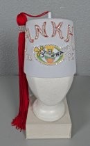 White felt fez for Ankh No. 92