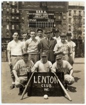 Harry Slonaker with Lenton Softball Club