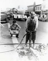 University Avenue jackhammer operator